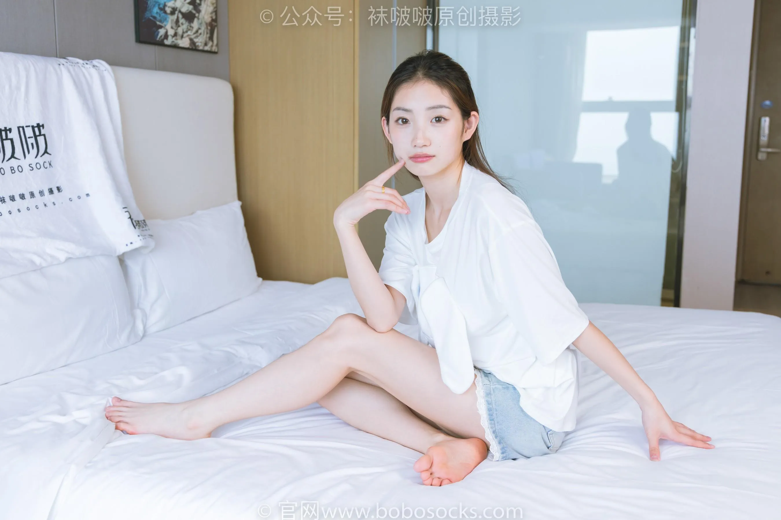 [BoBoSocks袜啵啵]NO.228 小沫-板鞋、厚肉丝、裸足[23] [55P]插图8